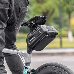 Rockbros B69 velosipēda sēdekļa soma 1.8 l ar vieglas noņemšanas sistēmu - melna