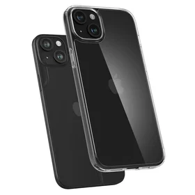 Spigen Airskin Hybrid viedtālruņa apvalks iPhone 15 Plus - caurspīdīgs