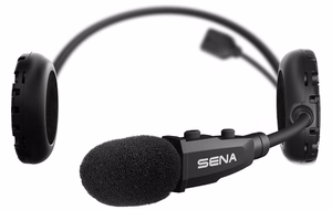 Sena 3SPLUS-B-10 motocikla interkoms PLUS BOOM Bluetooth 4.1 400M