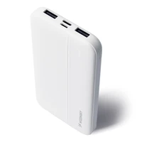Portatīvais lādētājs Wozinsky Li-Po 10000mAh 2x USB balts (WPBWE1)