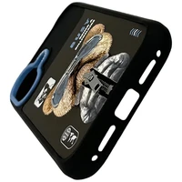 Nimmy Cool&Cute 2.0 nag viedtālruņa apvalks iPhone 17 - melns