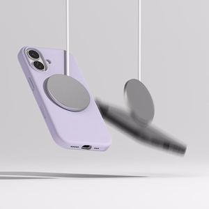 Ringke Silikona Magnētiskais viedtālruņa apvalks iPhone 17 - Violets