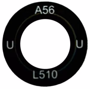 Samsung A566 A56 5G lens priekš camera Melns (lens Ultra Wide) 1pcs (service pack)