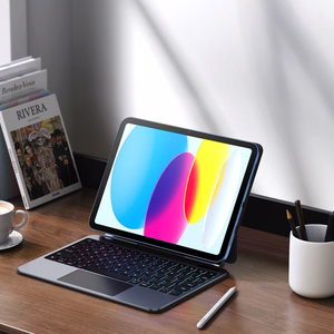 Dux Ducis MK sērijas tastatūras maciņš iPad 10" (2022) / iPad 11" (2025), melns