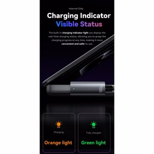 USB kabelis Essager Zeus melns Magnetic Magsafe3 200cm