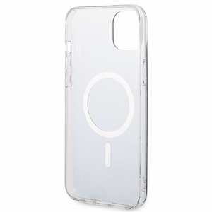 Guess GUBPP14MH4EACSK 4G Print MagSafe vāciņa un lādētāja komplekts iPhone 14 Plus 6.7", melns