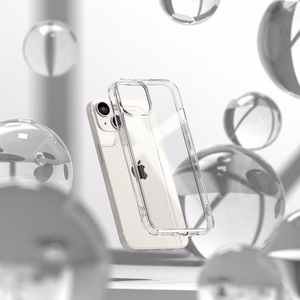 Ringke Fusion Matte apvalks iPhone 14 Plus ar gēla rāmi – pelēks