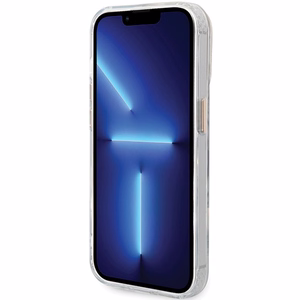 Guess metāla kontūra magnētiskais viedtālruņa apvalks iPhone 15 Pro - zelta