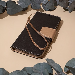 Smart Fancy case for iPhone 16 Pro 6,3" black-gold