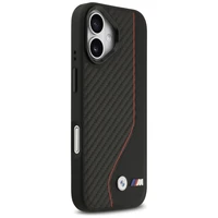 BMW M Carbon Line & Logo MagSafe viedtālruņa apvalks iPhone 17 - sarkans
