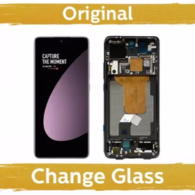 LCD displejs saderīgs ar Xiaomi 12 (12S / 12X) ar rāmi / pelēks / (Renewed: China)