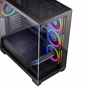 Modecom Volcano Stellar ARGB Midi korpuss 5F melns