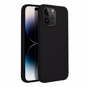 SILIKONA viedtālruņa apvalks IPHONE 14 Pro Max melns