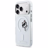 Karl Lagerfeld IML Peekaboo MagSafe Maciņš for iPhone 17 Pro - Clear