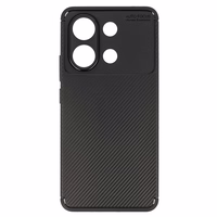 Tel Protect Carbon Elite viedtālruņa apvalks Xiaomi Redmi Note 13 4G melns