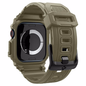 Spigen Rugged Armor „Pro“ siksniņa Apple Watch 10 (46MM) - zaļa