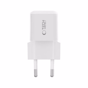 Tech-Protect NCM25 USB-C PD 25W sienas lādētājs - balts