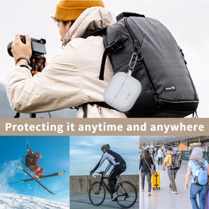 Tech-Protect silikona apvalks austiņām Apple AirPods 3 - oranžs