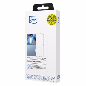 3mk Armor MagCase для Samsung Galaxy Z Flip 7 - прозрачный