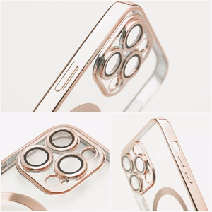 Maciņš Samsung A27 Electro Mag Cover saderīgs ar MagSafe zeltains