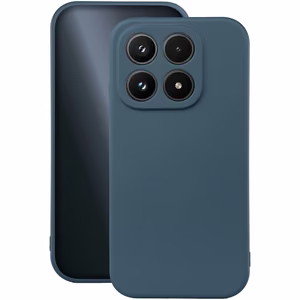 Силиконовый чехол Xiaomi 17 темно-синий