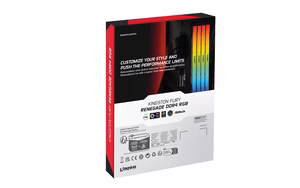 Kingston Technology FURY 16GB 3200MT/s DDR4 CL16 DIMM (komplekts no 2) Renegade RGB