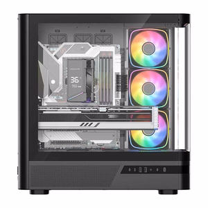 MODECOM Volcano AQ200 ARGB Midi melns