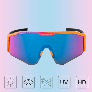 Rockbros SP297 polarizētas riteņbraukšanas brilles - violetas