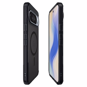 Spigen Ultra Hybrid Mag vāciņš ierīcei Google Pixel 10 Pro XL, ar MagSafe, caurspīdīgs un melns