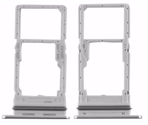 SIM kartes turētājs Samsung A346 A34 5G 2023 Silver original (servisa iepakojums)