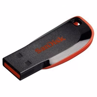 SanDisk USB zibatmiņa 32GB USB 2.0 Cruzer Blade