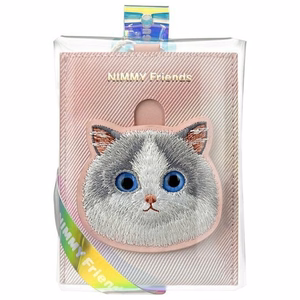 Nimmy Big Eyed Pet 2.0 Kaķa Maks kartes turētājs - rozā