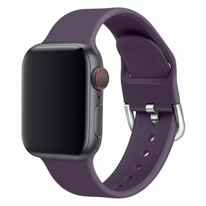 Силиконовый ремешок APS для Apple Watch 42/44/45мм ремешок для часов браслет - мятный