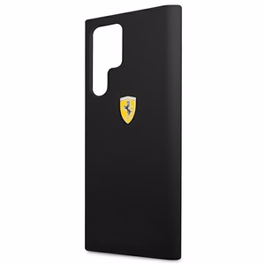 Ferrari FESSIHCS22LBK S22 Ultra S908 melns/melns cietais apvalks On Track Silicone