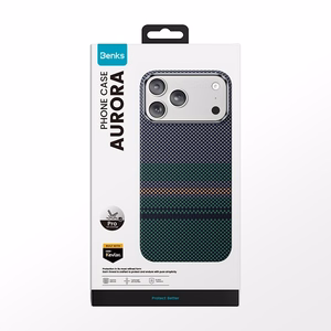 Benks Magnetic Armor Pro Aurora 600D kevlara vāciņš (C.K.FL.AP.SR.A073) iPhone 18 Pro Max / 17 Pro Max ar kameras vadības pogu