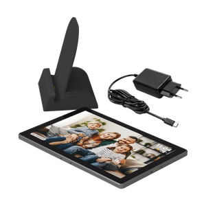 Kruger&Matz FRAMEO Wi-Fi 10,1 collas digitālais foto rāmis ar iebūvētu akumulatoru