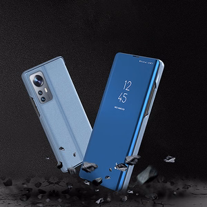 Viedtālruņa apvalks Clear View Xiaomi 12 Lite flip vāciņu rozā