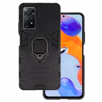 Viedtālruņa apvalks Ring Armor XIAOMI REDMI NOTE 11 PRO/NOTE 11 PRO 5G melns