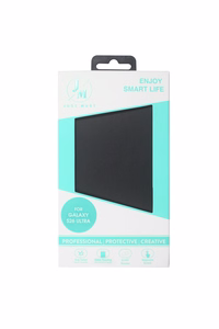 JM STAND FLIP CASE paredzēts Galaxy S26 Ultra, melnā krāsā