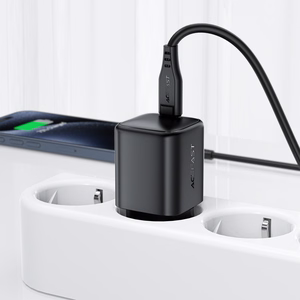 Acefast A134 GaN USB-C sienas lādētājs, 67 W, melns