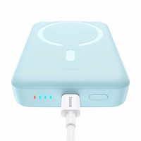 Portatīvais lādētājs Mini Baseus 10000mAh, USB-C 30W (zila)