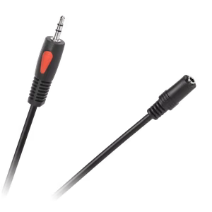 Cabletech Eco-Line 3,5 mm spraudnis–ligzda kabelis, 3 m