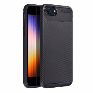Viedtālruņa apvalks CARBON PREMIUM IPHONE 7 / 8 / SE 2020 / SE 2022 melns
