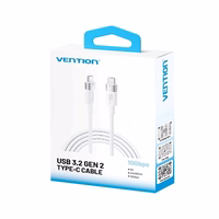 Vention USB 3.2 5A 10Gbps 1m WH USB-C to C cable