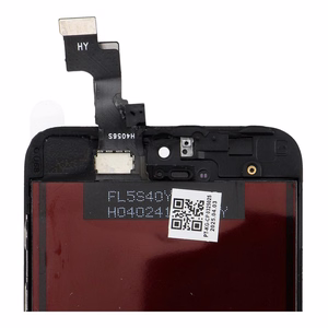 FixCell LCD displejs IPHONE 5S SE (1gen) melns (augsts spilgtums)