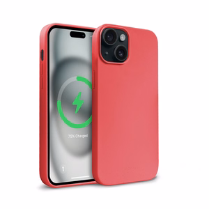 Crong Color Cover Magnetic MagSafe vāciņš ierīcei iPhone 15 Plus, rozā