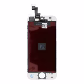FixCell LCD displejs IPHONE 5S SE (1gen) balts (augsts spilgtums)