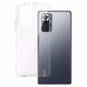 Viedtālruņa aizmugurējais apvalks 2 mm, ideāli piemērots XIAOMI REDMI NOTE 10 PRO/NOTE 10 PRO MAX, caurspīdīgs