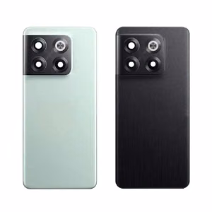 Aizmugurējais vāks saderīgs ar OnePlus 10T / Moonstone Black / (ar kameras lēcu) / OEM