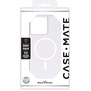 Case-Mate Tough Clear MagSafe vāciņš ierīcei iPhone 14 Pro Max, caurspīdīgs